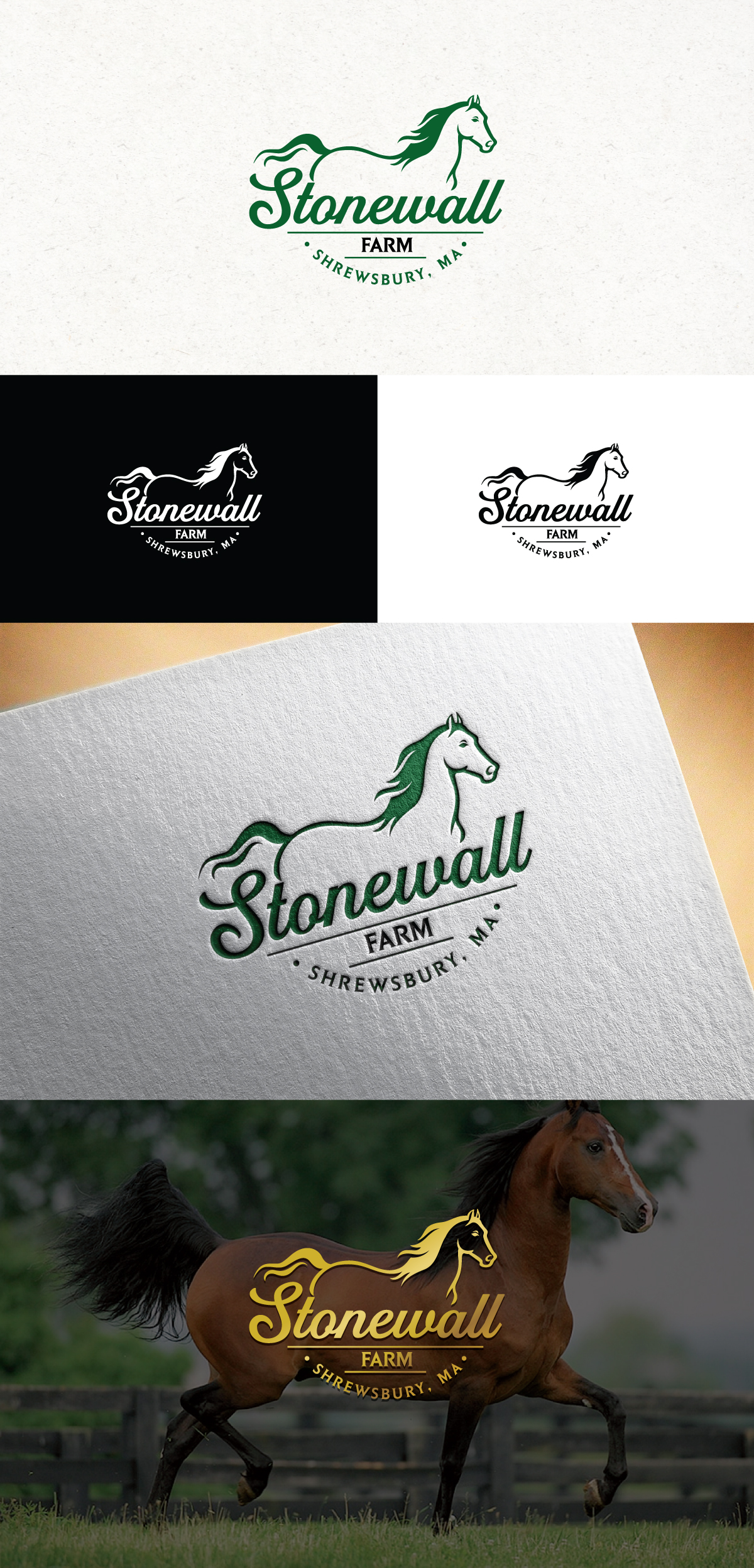 Logo Design by Logo Stock for Adams Landscapes, LLC | Design #36087606