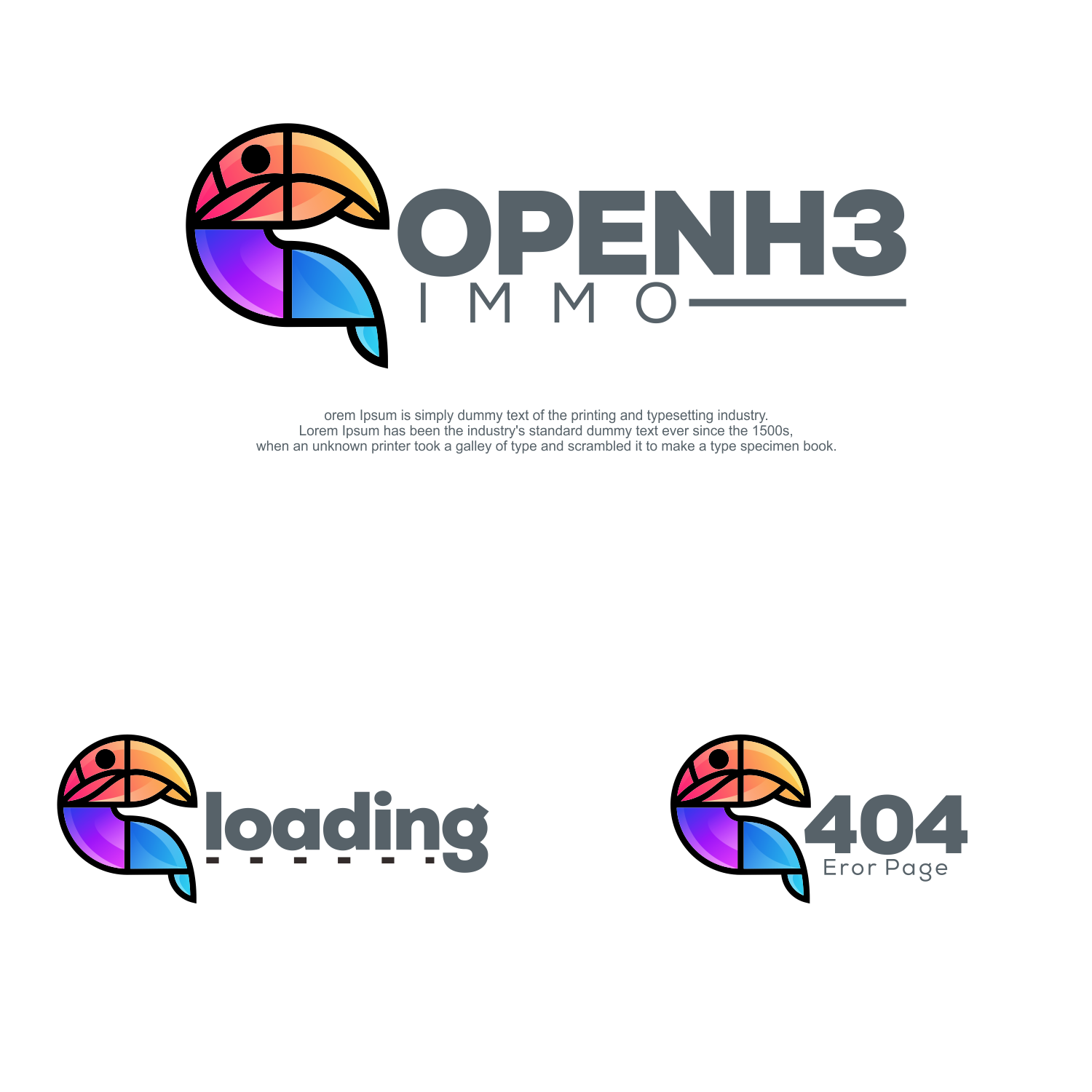 Logo Design by adehdehdeh for openH3 GmbH | Design #36096312