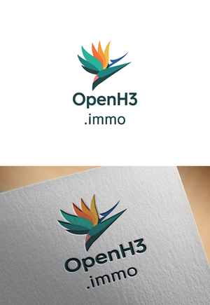 Logo Design by KING JM for openH3 GmbH | Design: #36105096