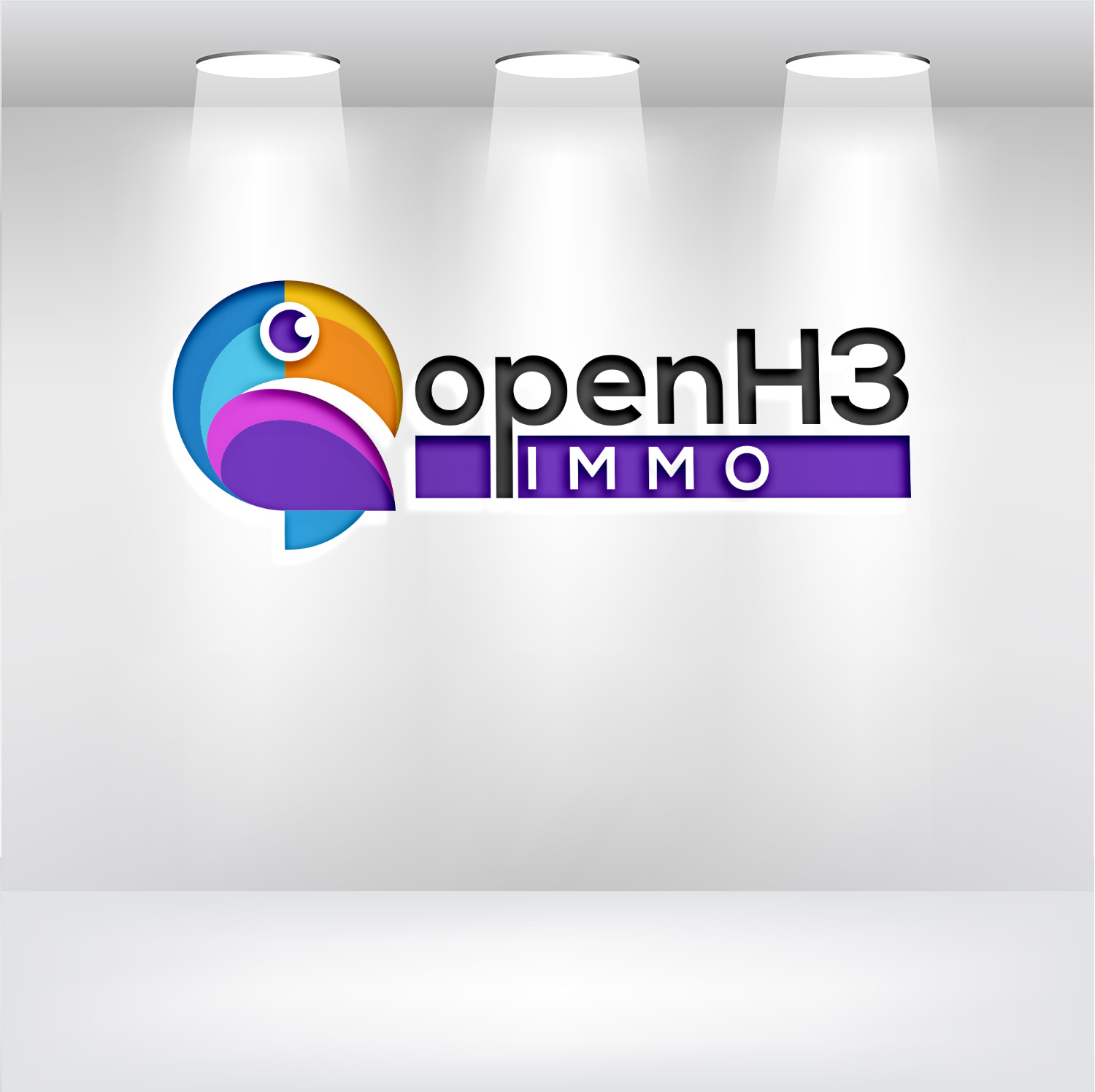 Logo Design by Helen. for openH3 GmbH | Design #36091772