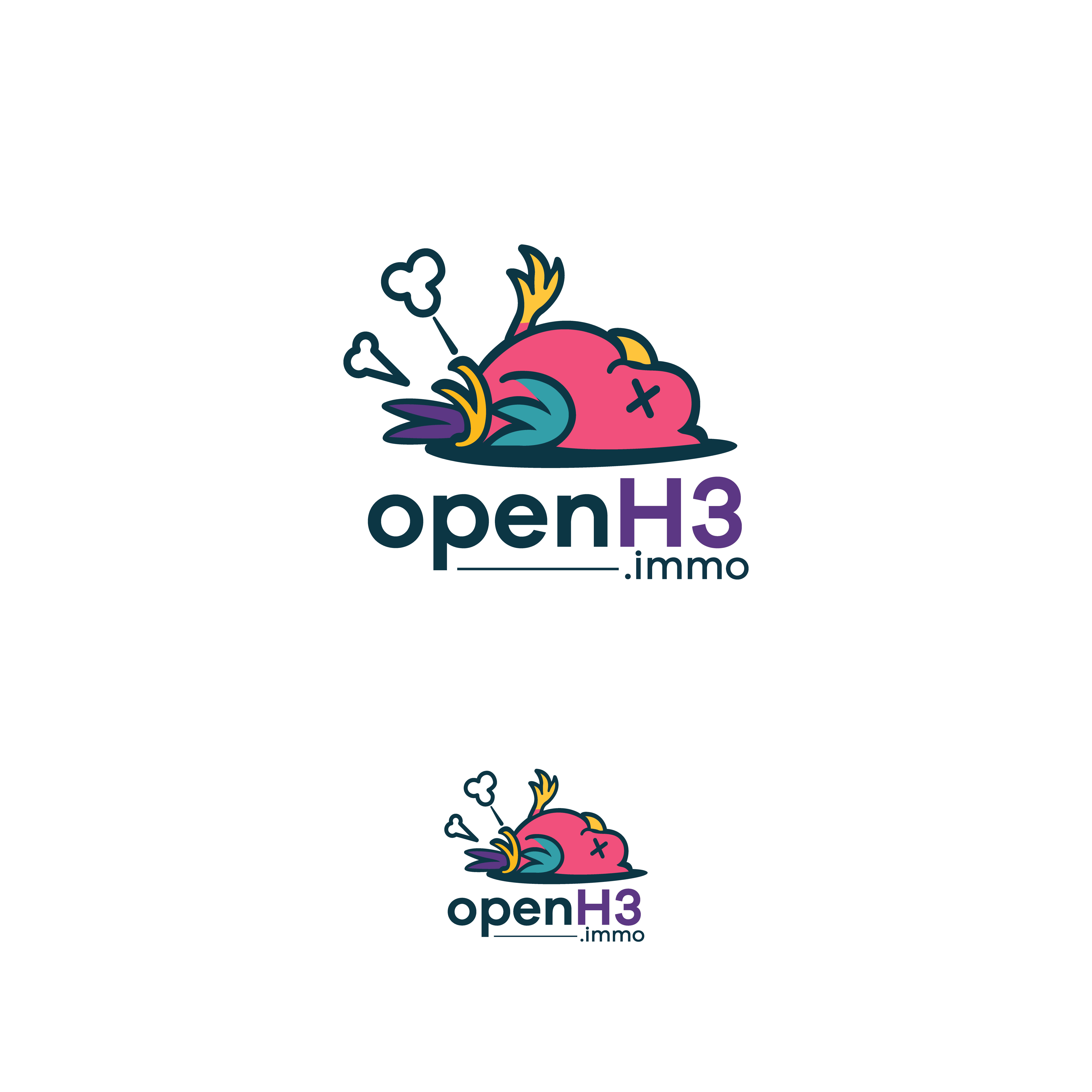 Logo-Design von ainee4 für openH3 GmbH | Design #36124880