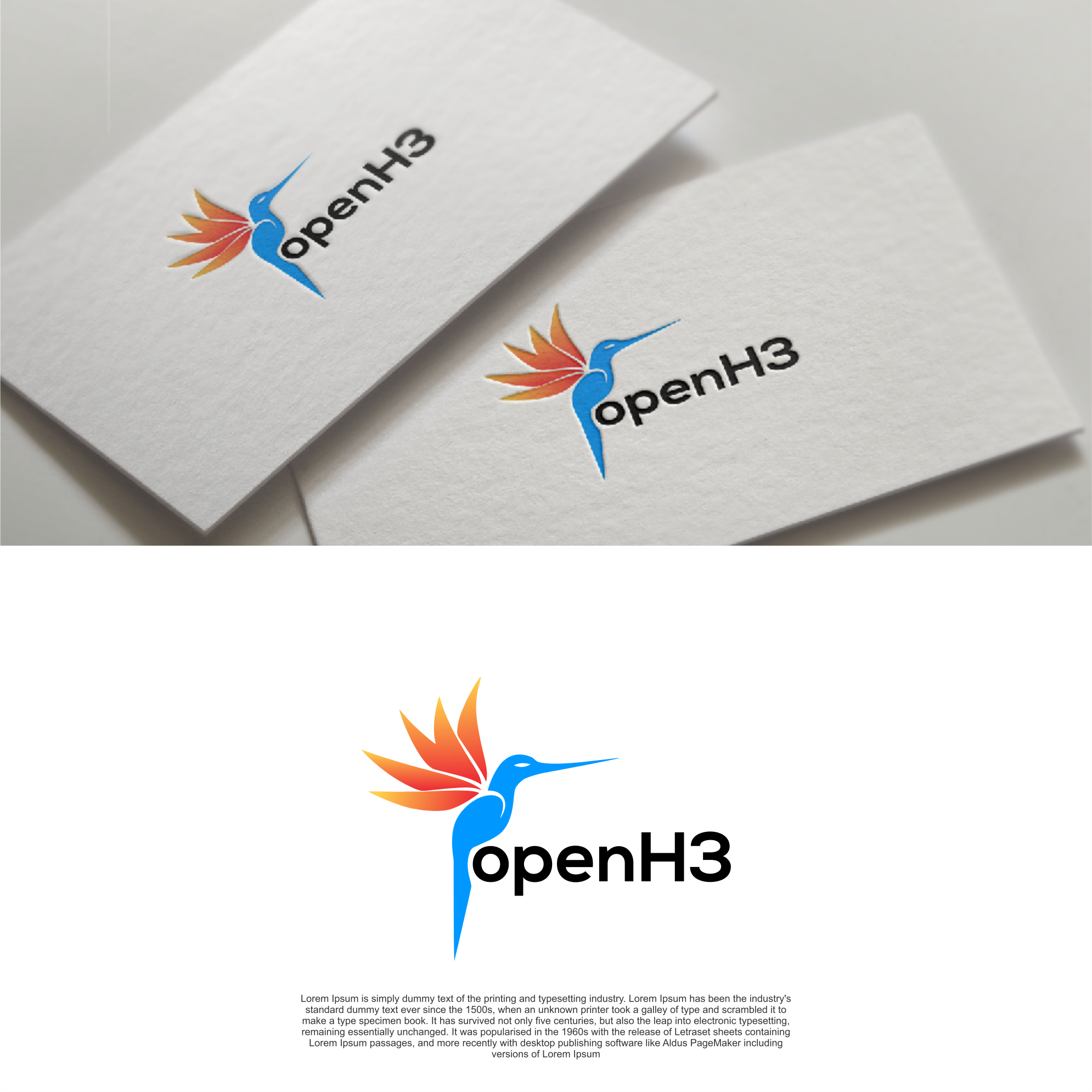 Logo Design by diego costa for openH3 GmbH | Design #36090815