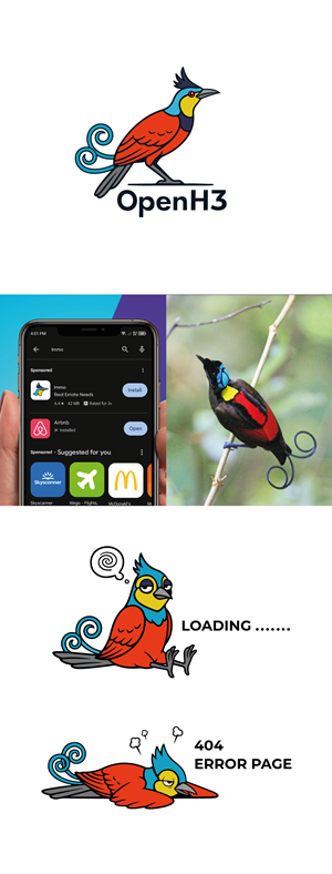 Logo Design by Magdi Bayomi for openH3 GmbH | Design: #36132039