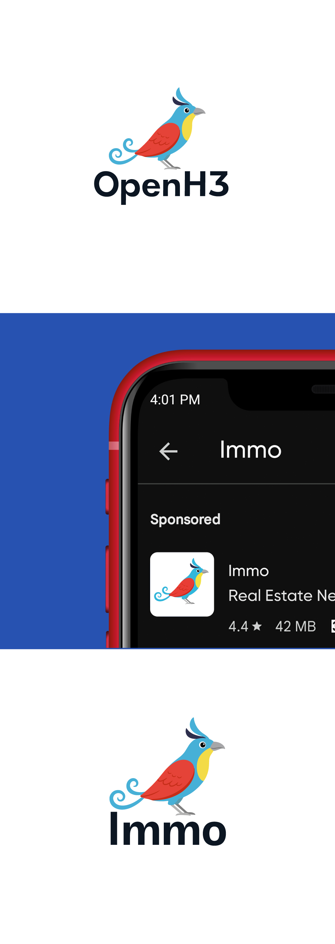 Logo Design by Magdi Bayomi for openH3 GmbH | Design #36133483