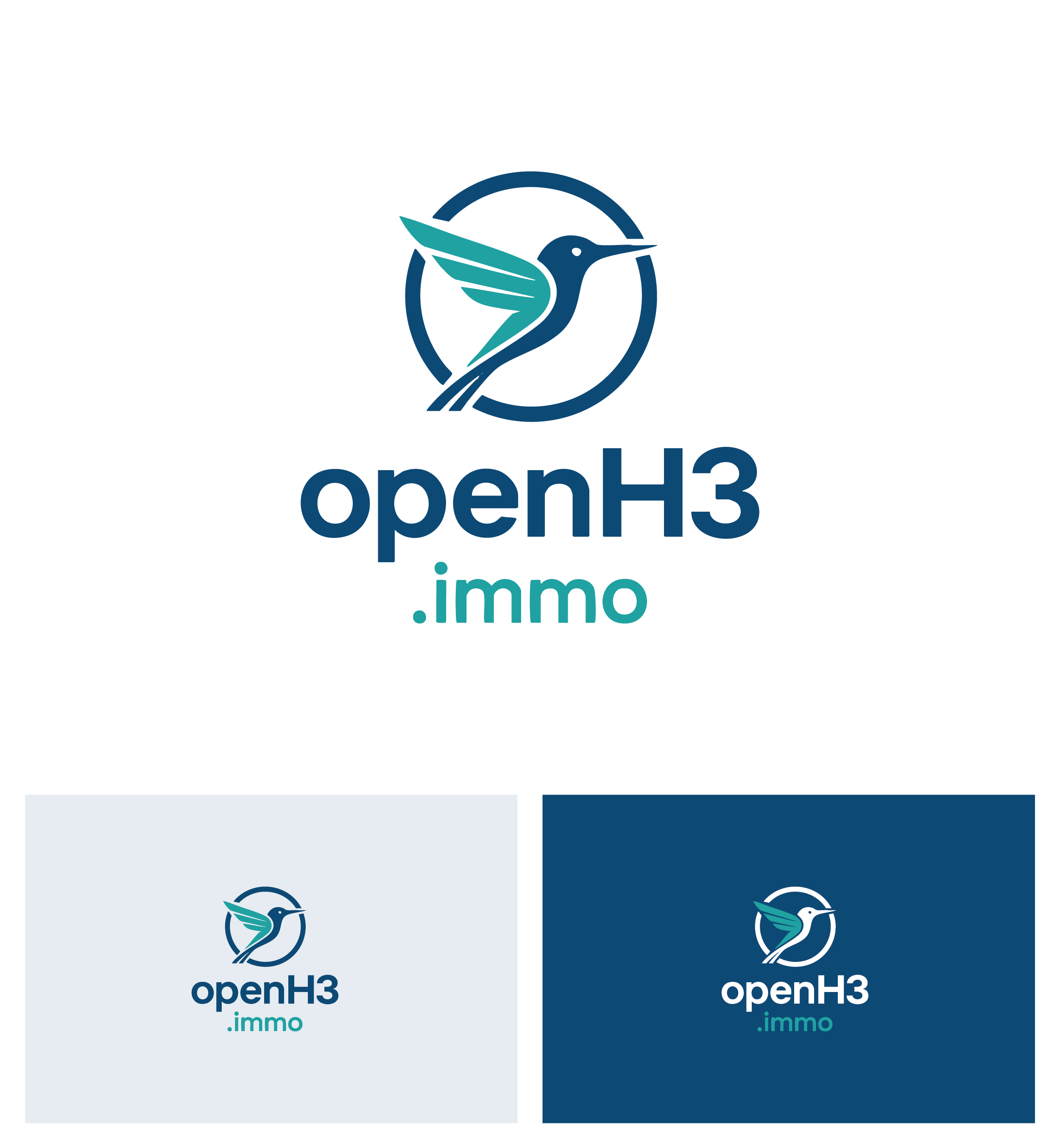 Logo Design by Afsana_Hoque for openH3 GmbH | Design #36098494