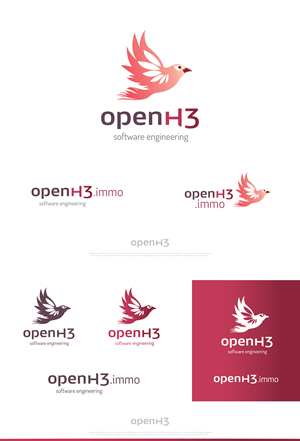Logo-Design von Gabriel T. Marques für openH3 GmbH | Design: #36106750