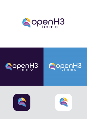 Logo-Design von Maxo-Biz für openH3 GmbH | Design: #36090997