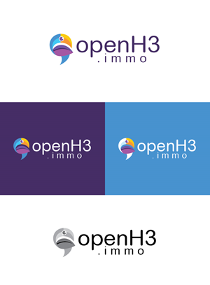 Logo-Design von Maxo-Biz für openH3 GmbH | Design: #36090998