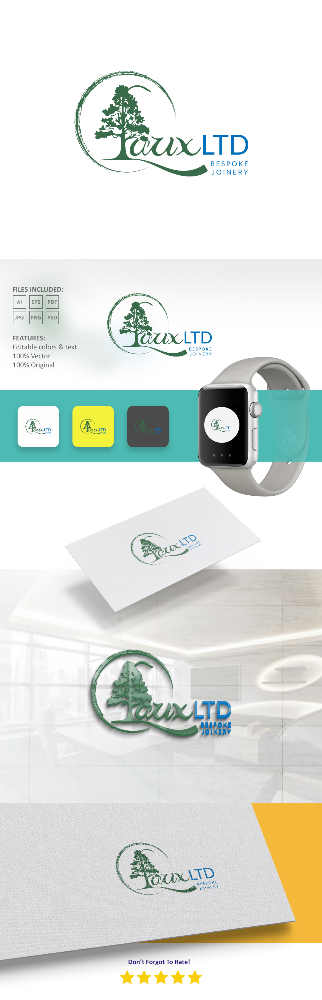 Logo-Design von VectorForge für Larix Ltd | Design #36100149