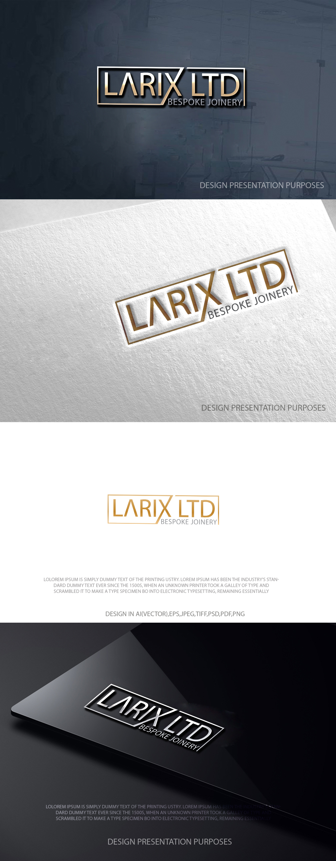 Logo Design by zebronicgraphic for Larix Ltd | Design #36096821