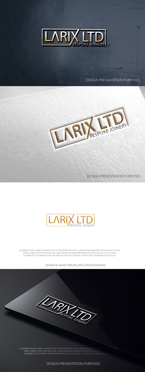 Logo Design by zebronicgraphic for Larix Ltd | Design: #36096821