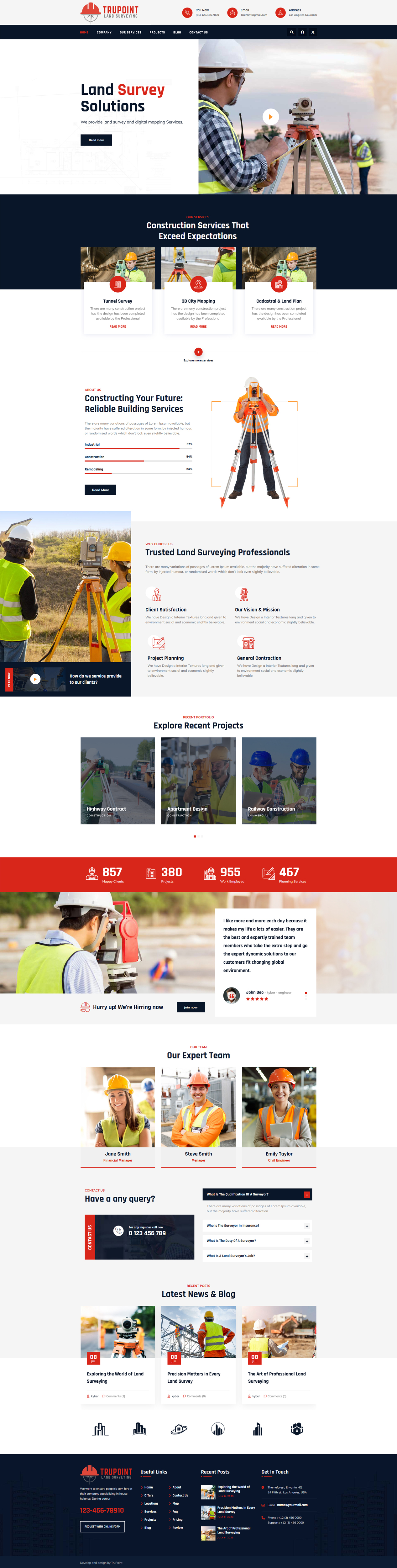 Web Design by BWS01 for ONEELEVEN | Design #36096731