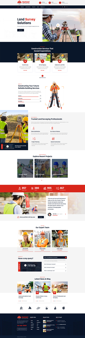 Web Design by BWS01 for ONEELEVEN | Design #36096731