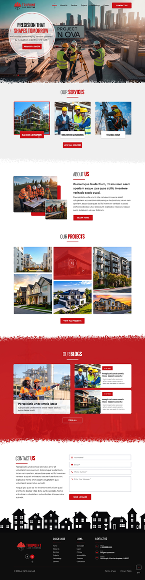 Web Design by pb for ONEELEVEN | Design: #36112839