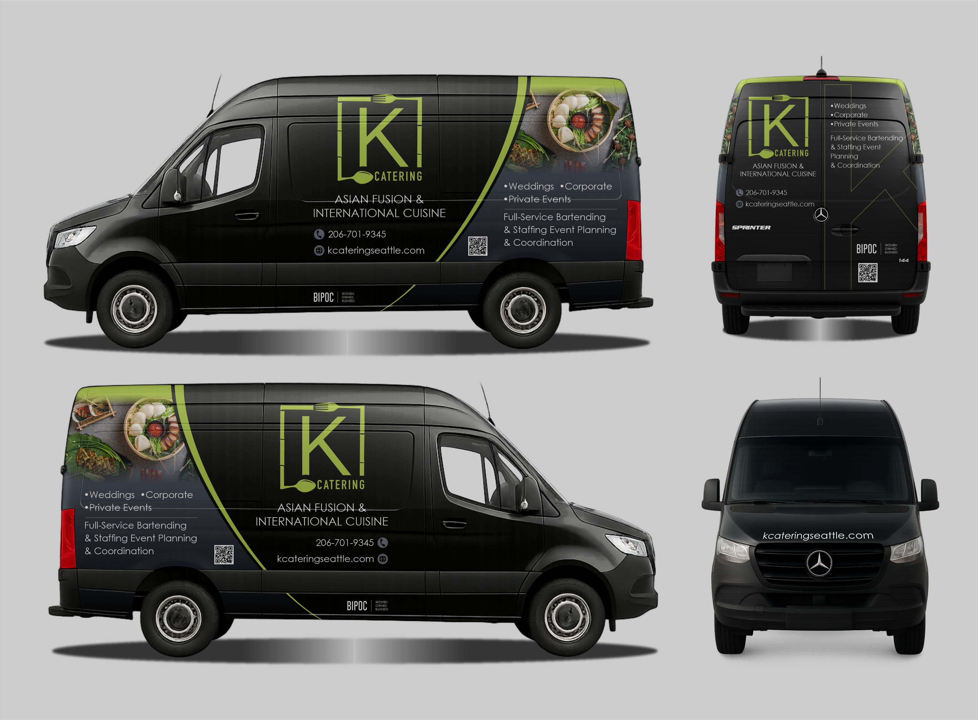 Design de Covering de Véhicule par erikdesign pour K Catering | Design #36099633