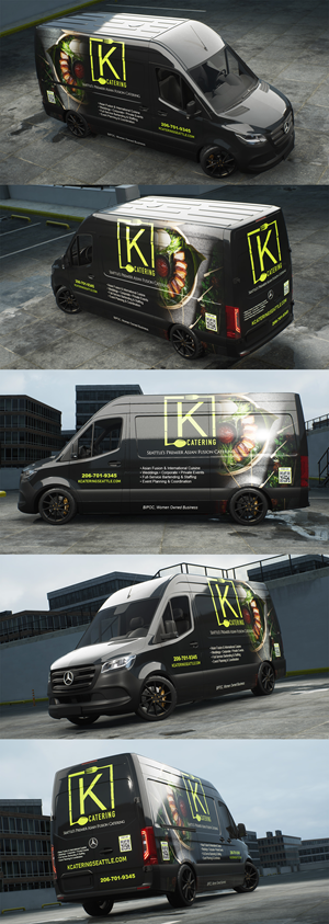 Car Wrap Design by Panji A. for K Catering | Design: #36100458
