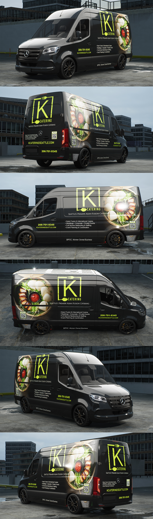 Diseño de Rotulación de Vehículo por Panji A. para K Catering | Diseño: #36131280
