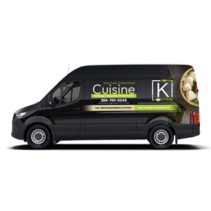 Design de Covering de Véhicule par YourLogoMaster pour K Catering | Design : #36113046