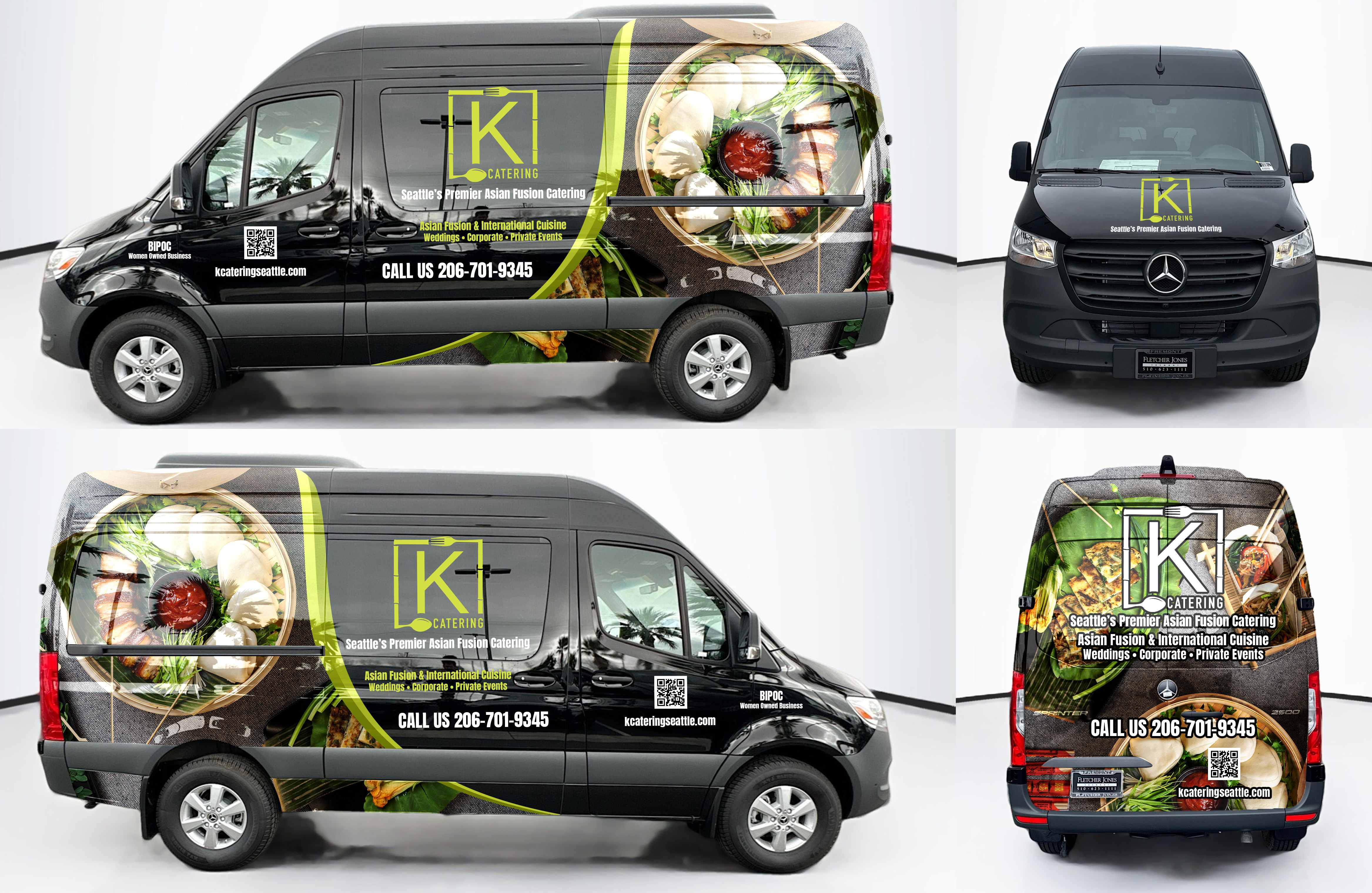 Car Wrap-Design von tamtama für K Catering | Design #36113004