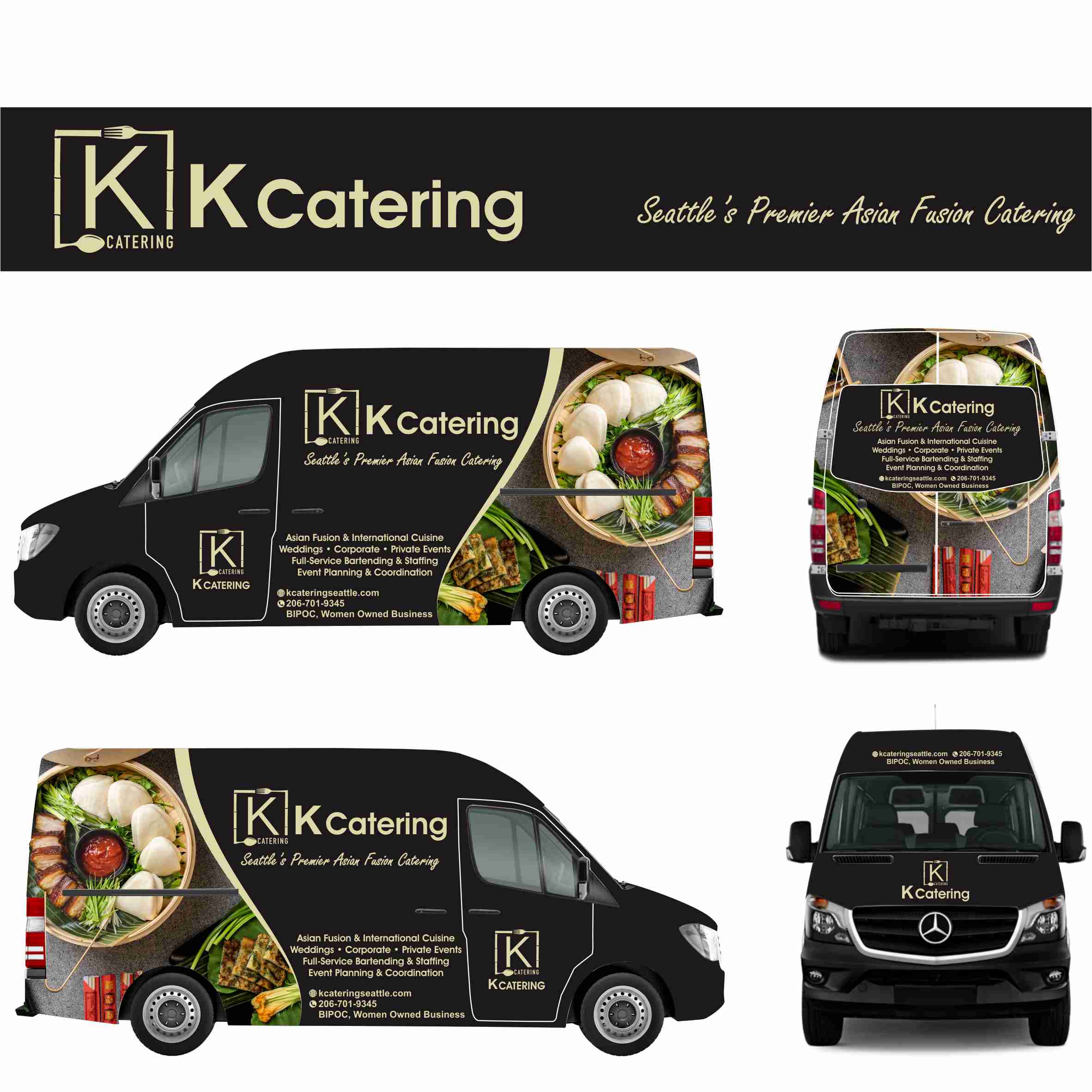 Car Wrap Design by Mas Arief for K Catering | Design #36095223