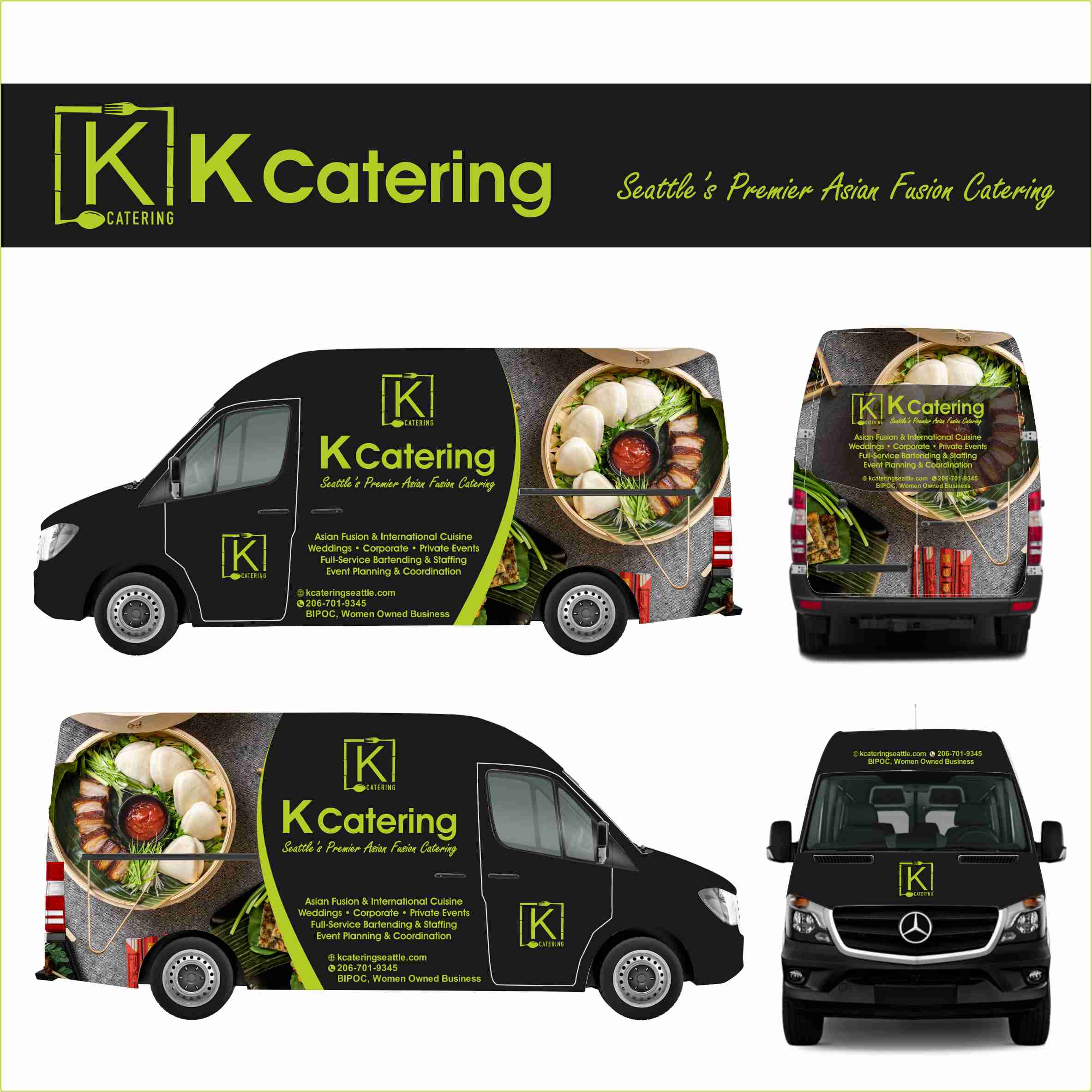Car Wrap-Design von Mas Arief für K Catering | Design #36107866