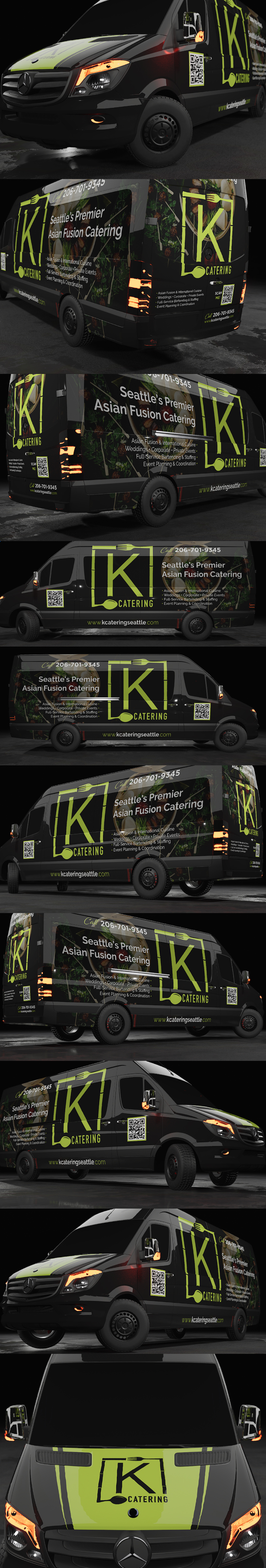 Design de Covering de Véhicule par VCreativeidea pour K Catering | Design #36093709