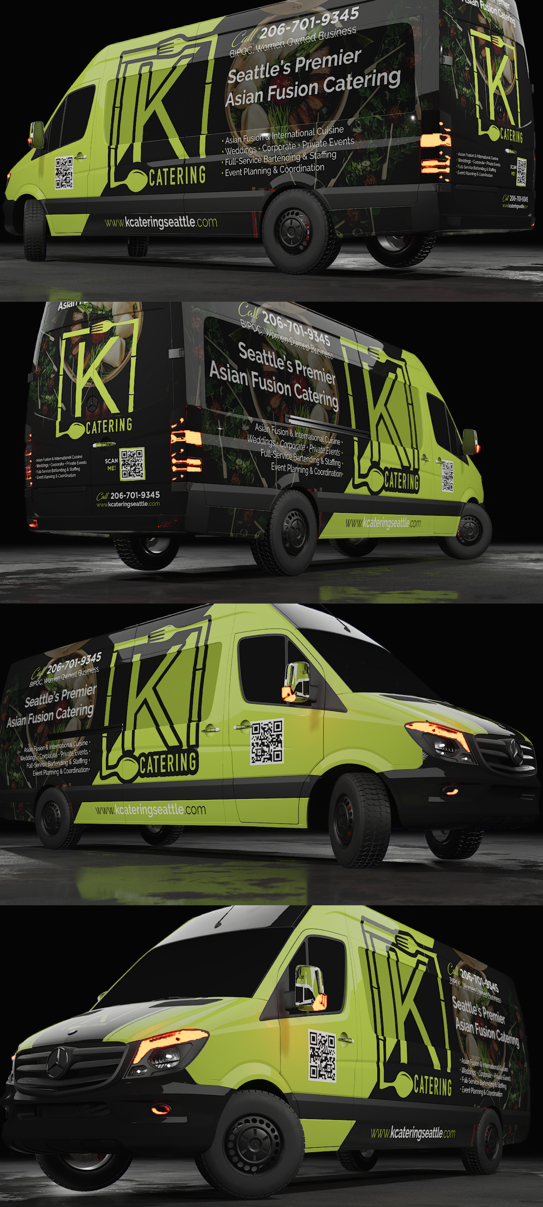 Car Wrap-Design von VCreativeidea für K Catering | Design #36093833