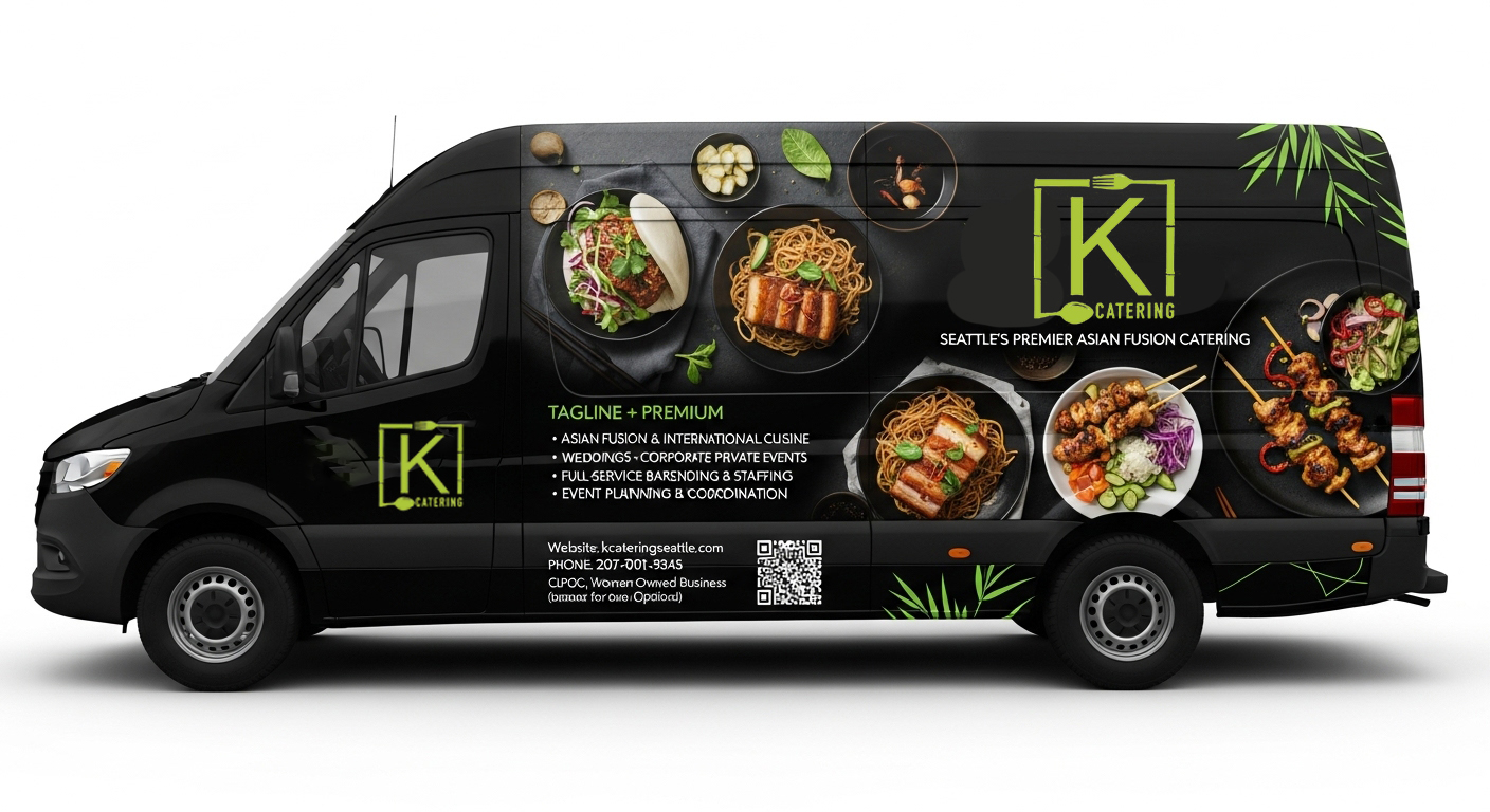 Car Wrap Design by Nizam Uddin 81 for K Catering | Design #36131314