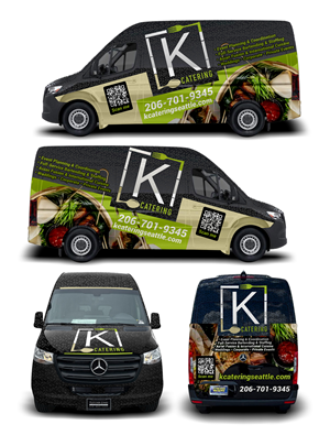 Design de Covering de Véhicule par websmartusa pour K Catering | Design : #36116026