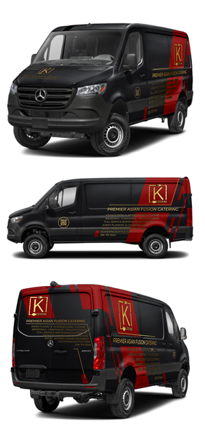Car Wrap-Design von kolevvp für K Catering | Design: #36097118