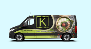Design de Covering de Véhicule par Wrapcia pour K Catering | Design : #36128416