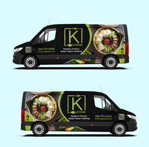 Design de Covering de Véhicule par Wrapcia pour K Catering | Design : #36128418