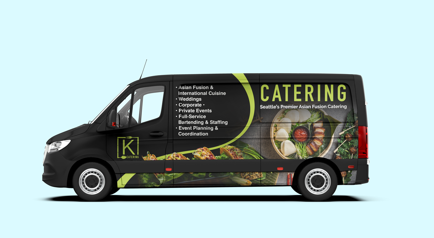Car Wrap-Design von Wrapcia für K Catering | Design #36131950