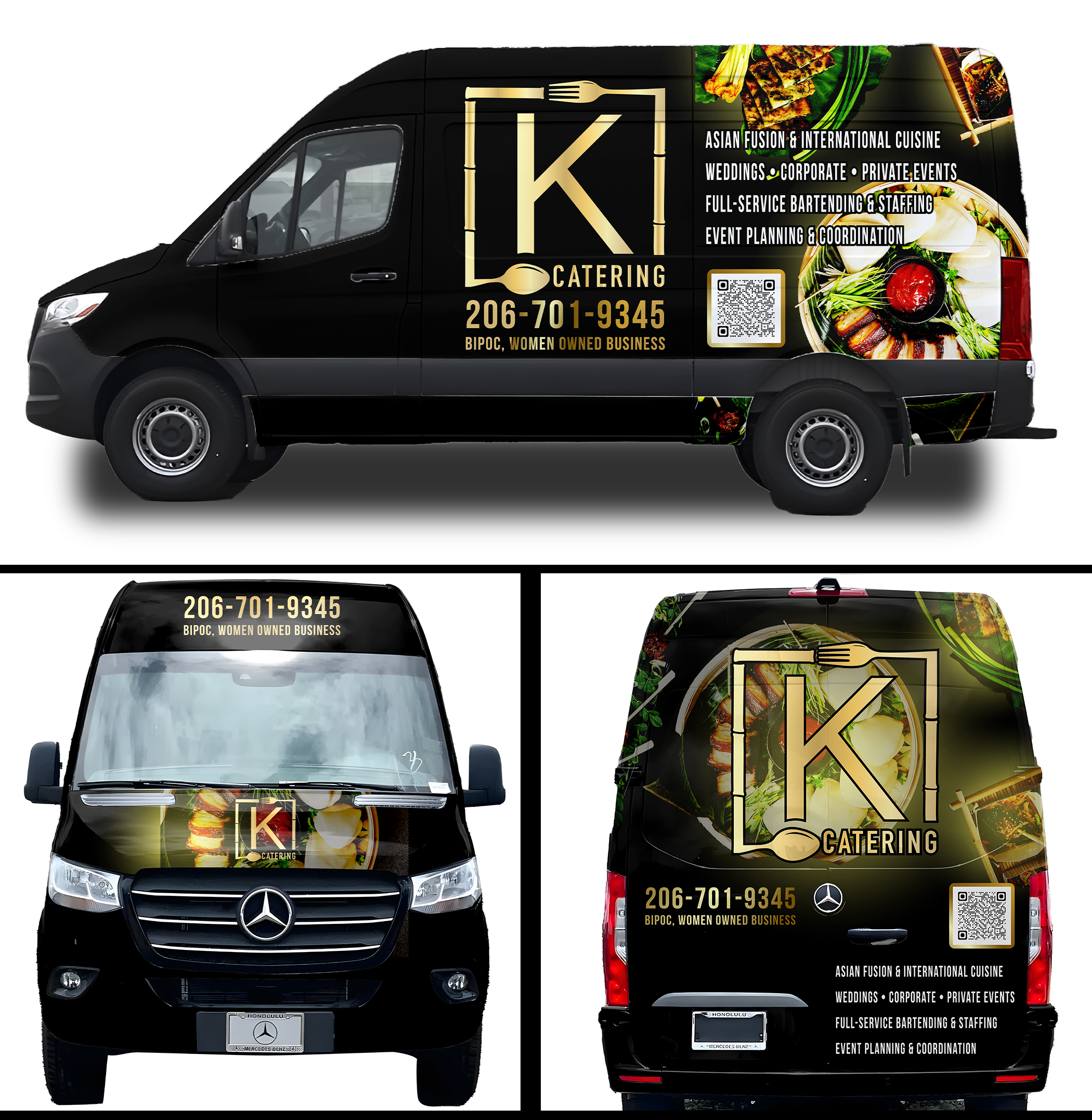 Car Wrap Design by aabirk09 for K Catering | Design #36125479