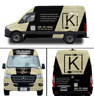 Car Wrap Design by aabirk09 for K Catering | Design #36135569
