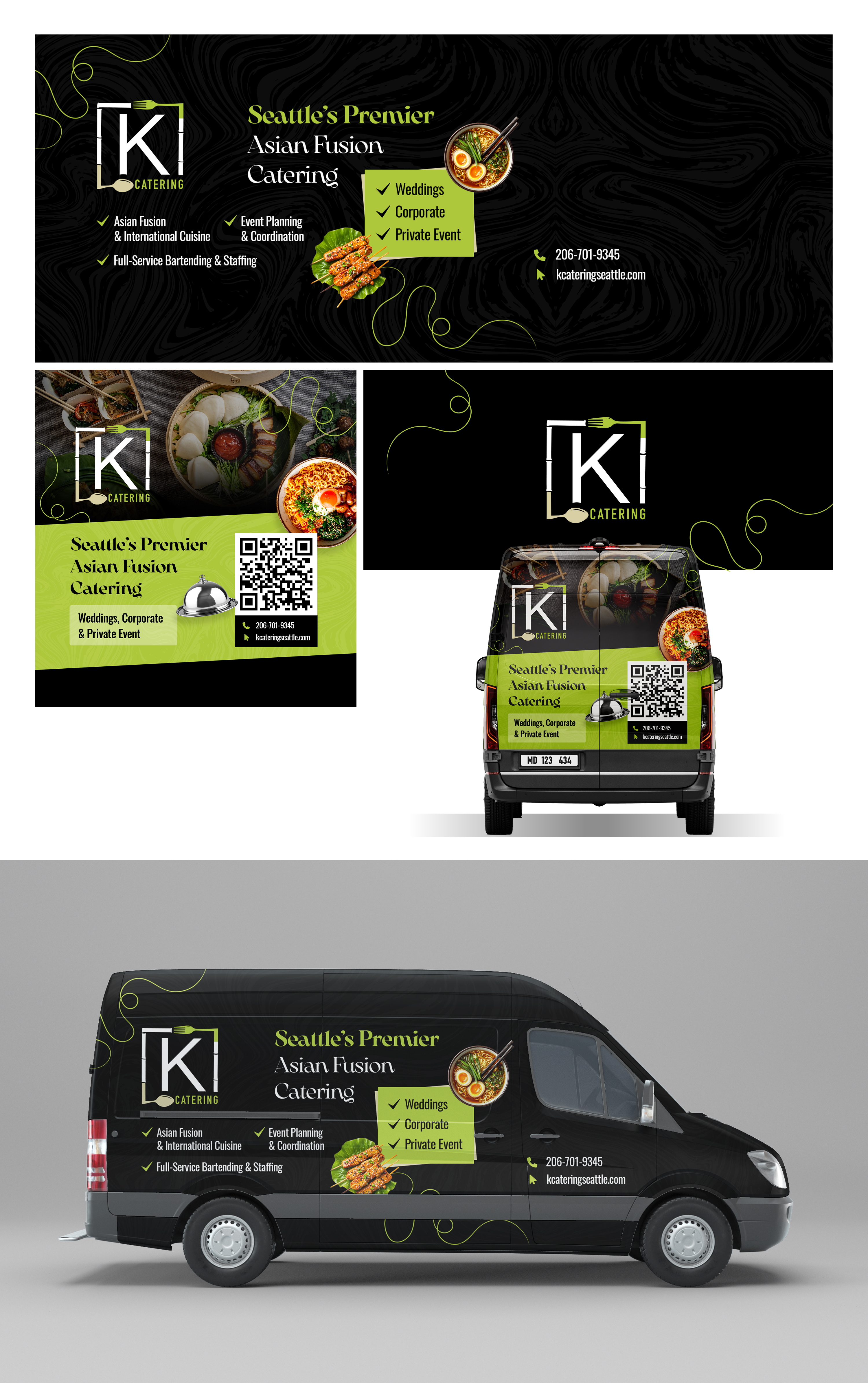 Design de Covering de Véhicule par Graphic Guy pour K Catering | Design #36097651