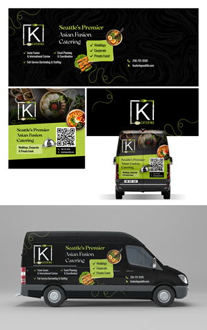 Car Wrap Design by Graphic Guy for K Catering | Design #36097651