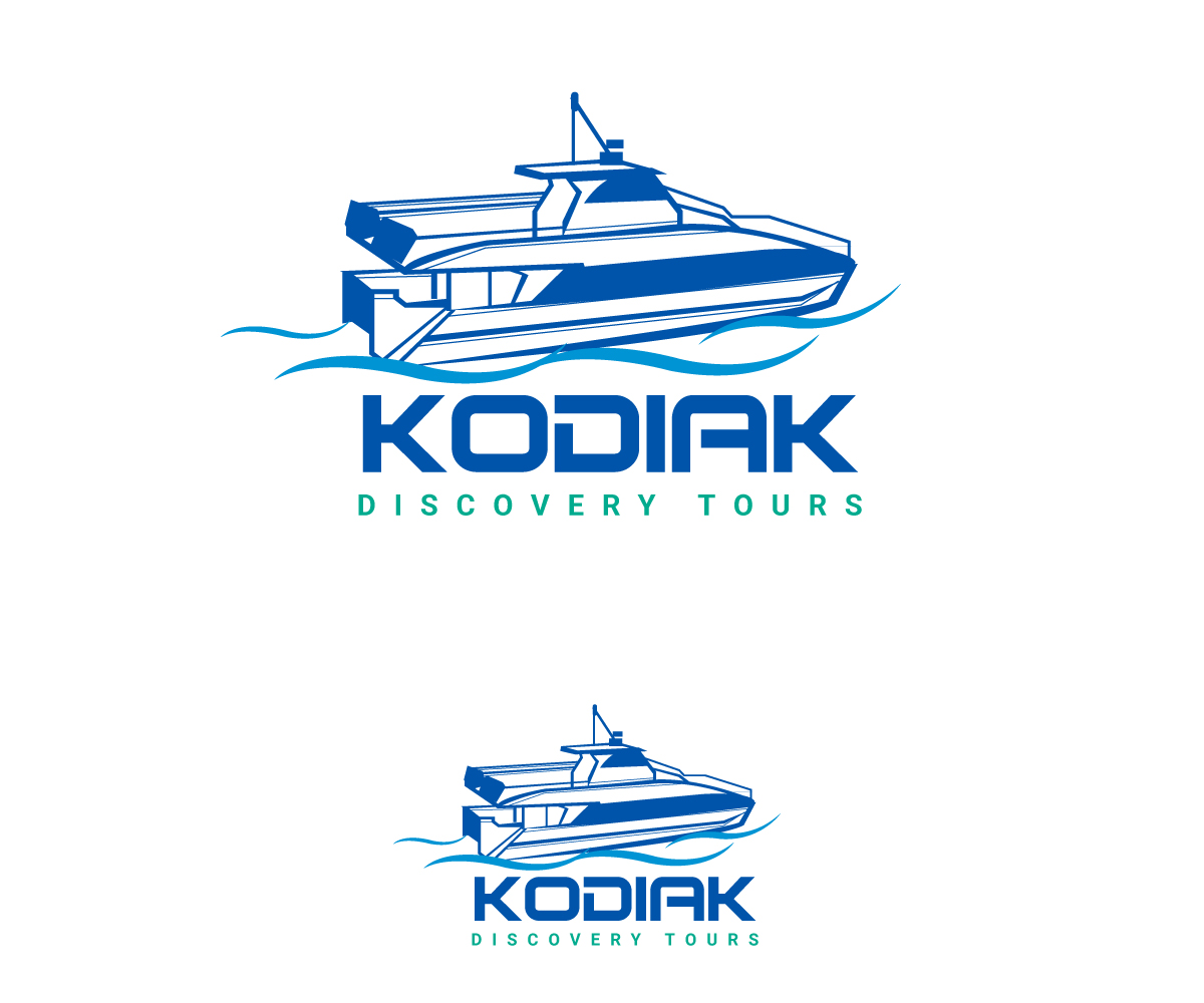 Logo Design by Paint-Tools for Kodiak Water Taxi and Transport | Design #36097223