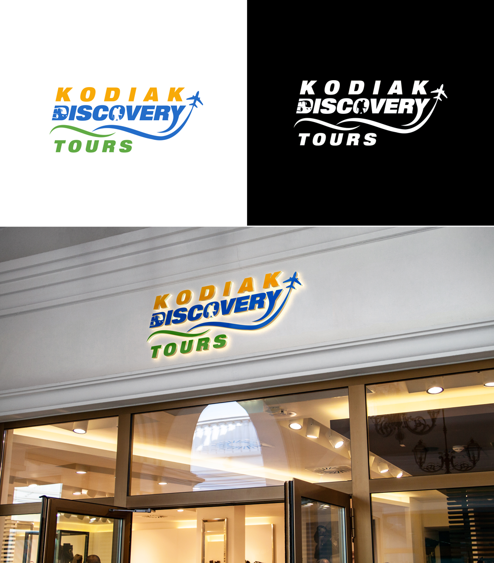 Logo Design by RA-bica for Kodiak Water Taxi and Transport | Design #36096263