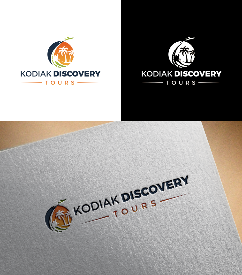 Logo Design by RA-bica for Kodiak Water Taxi and Transport | Design #36096264