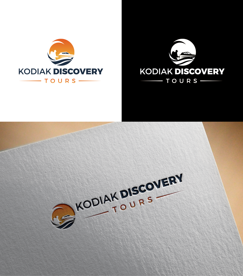 Logo Design by RA-bica for Kodiak Water Taxi and Transport | Design #36108455