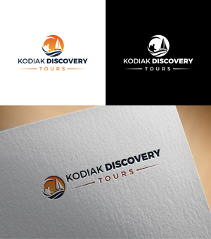 Logo Design by RA-bica for Kodiak Water Taxi and Transport | Design: #36108457
