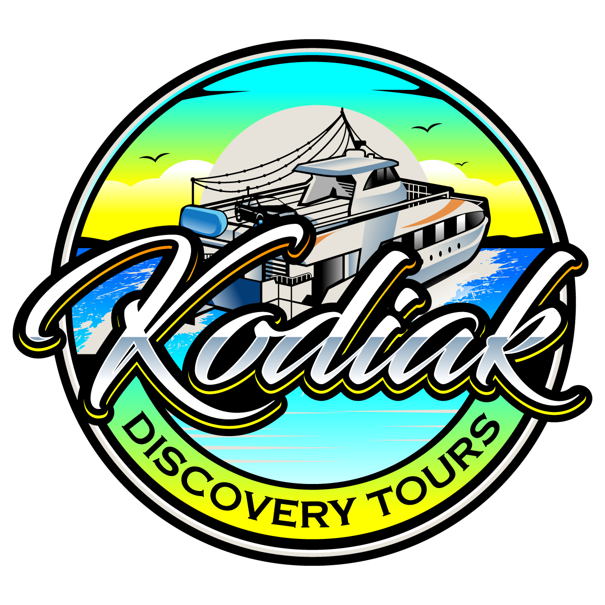 Logo Design by Suvendu.S for Kodiak Water Taxi and Transport | Design #36104691