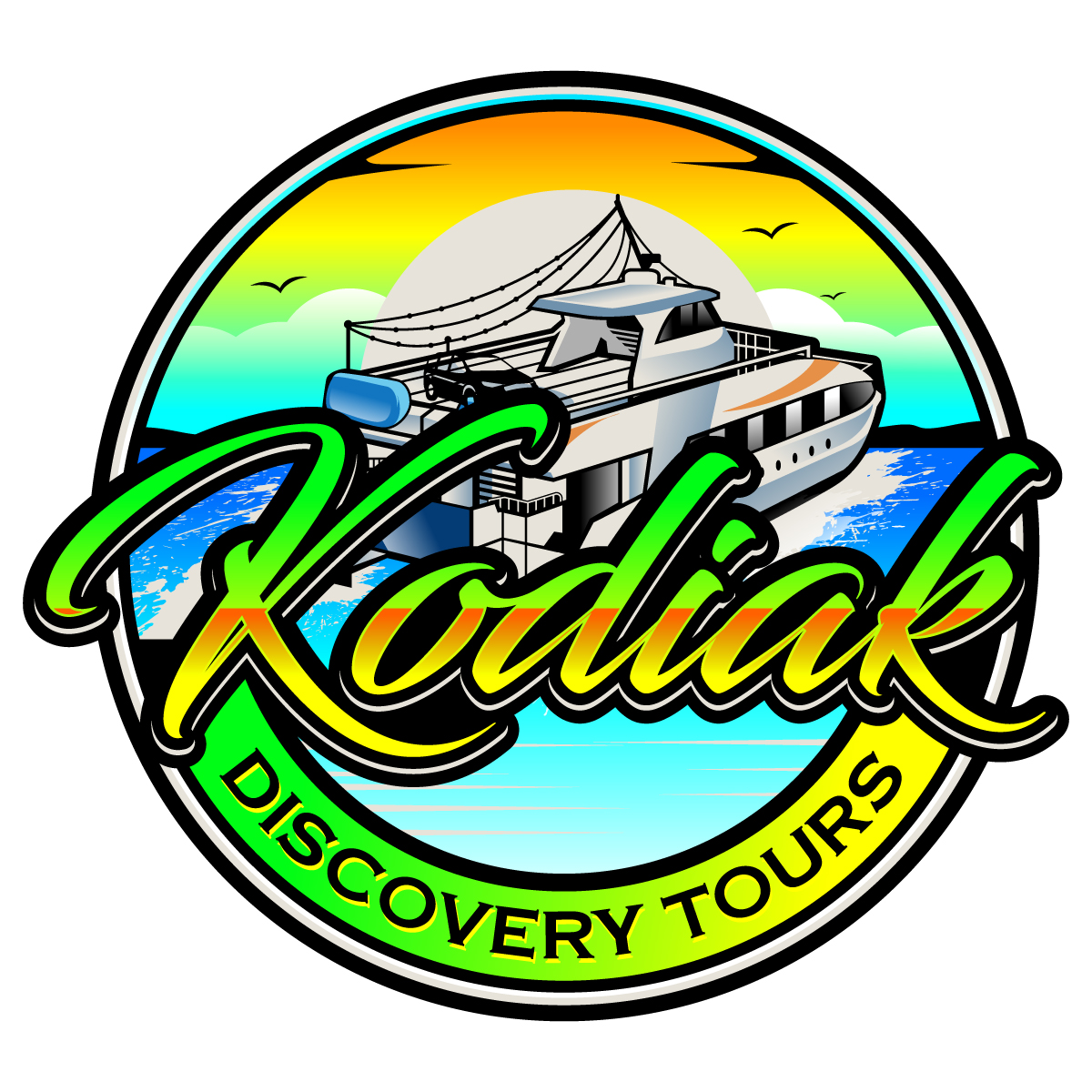 Logo Design by Suvendu.S for Kodiak Water Taxi and Transport | Design #36104692
