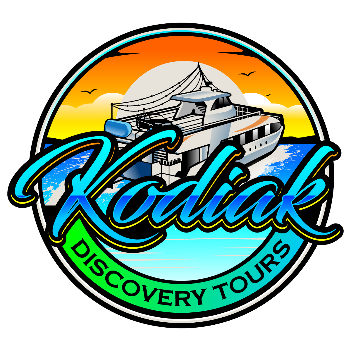 Logo Design by Suvendu.S for Kodiak Water Taxi and Transport | Design #36104694