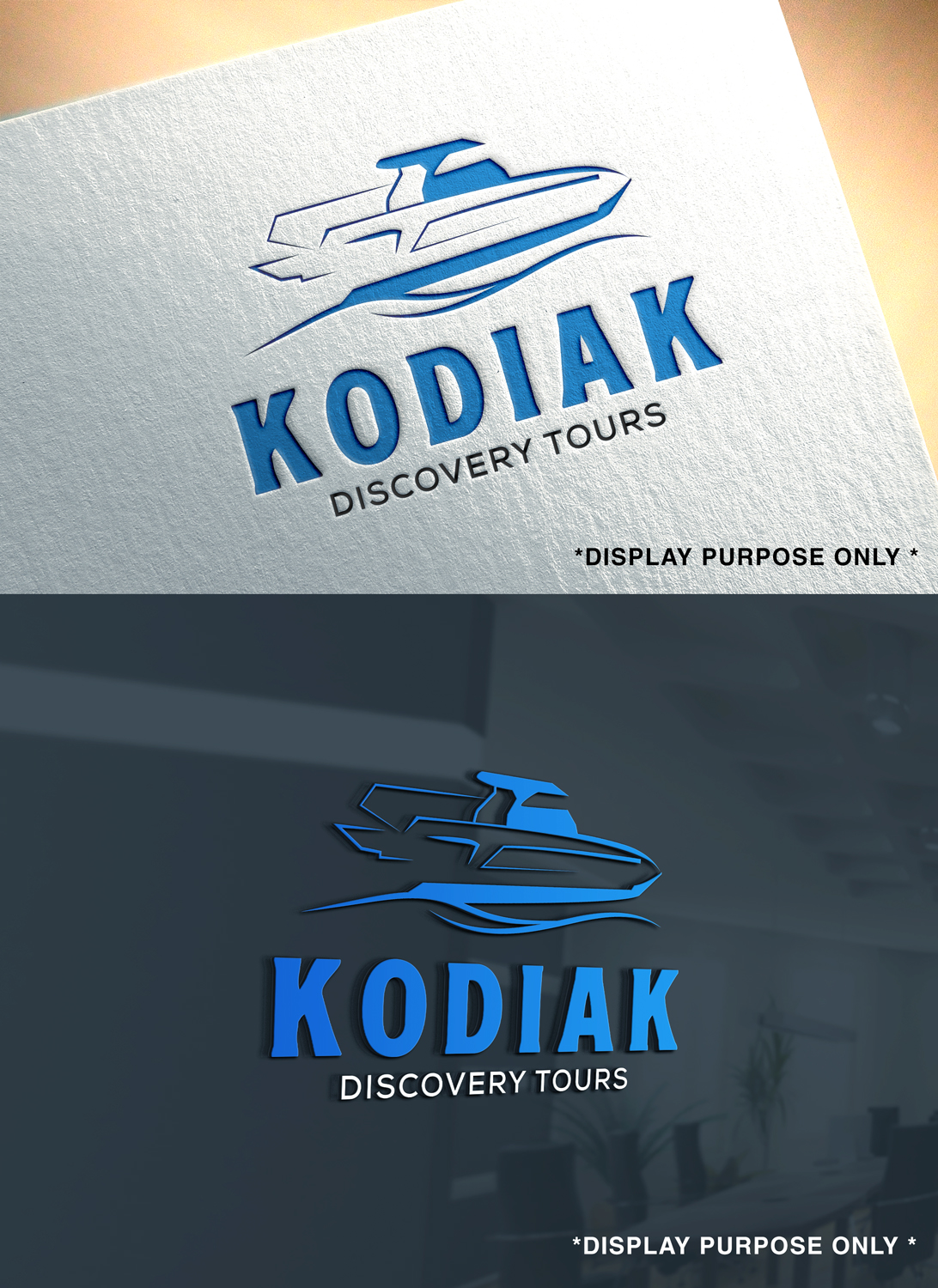 Logo Design by RaKu 2 for Kodiak Water Taxi and Transport | Design #36105657