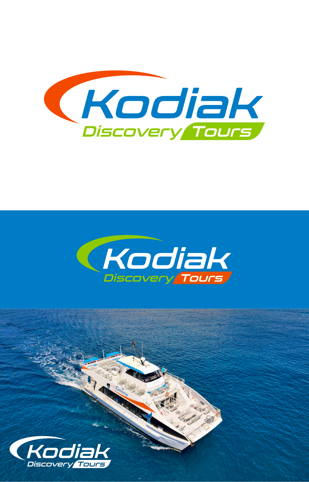 Logo Design by Dafid Upel for Kodiak Water Taxi and Transport | Design #36105709