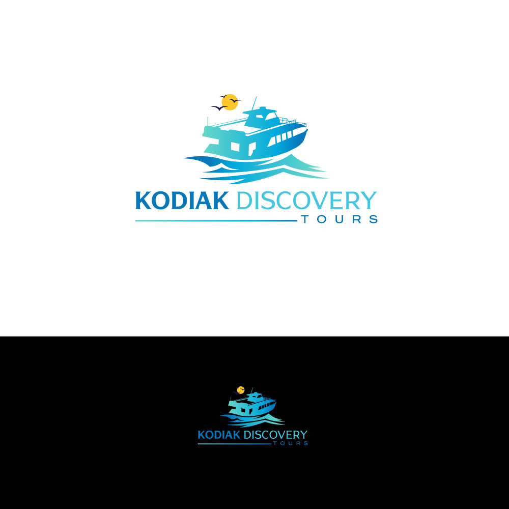 Logo Design by YourLogoMaster for Kodiak Water Taxi and Transport | Design #36106040