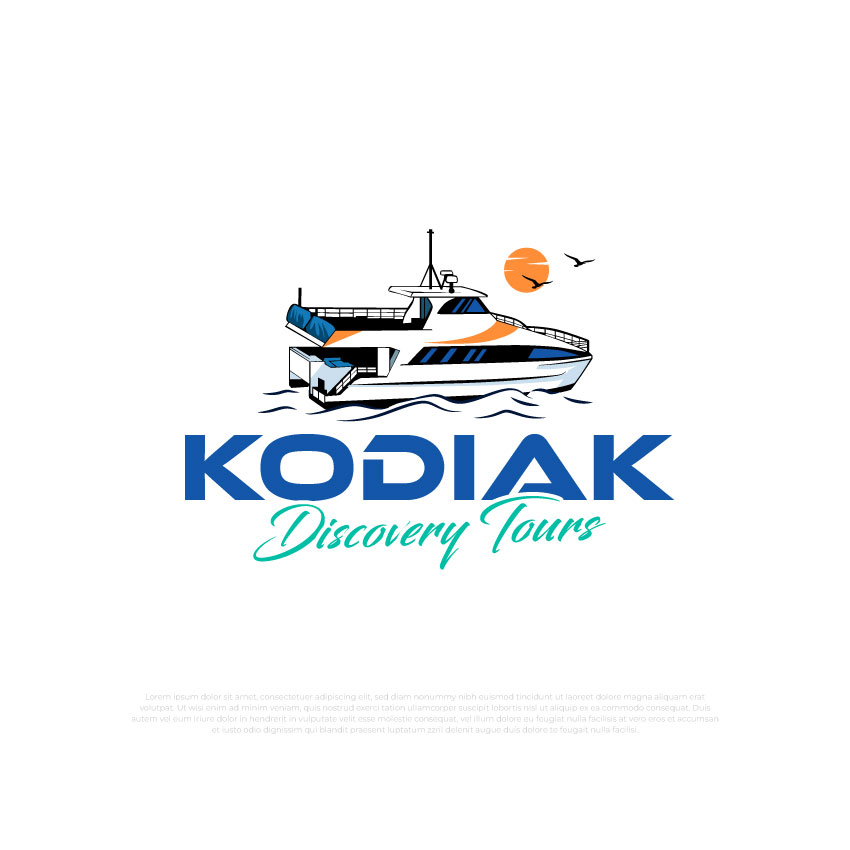 Logo Design by Timefortheweb for Kodiak Water Taxi and Transport | Design #36096724