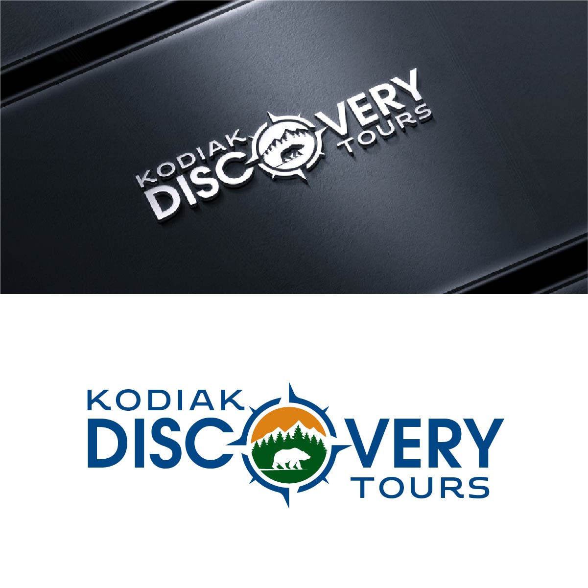 Logo Design by fly  design for Kodiak Water Taxi and Transport | Design #36096962